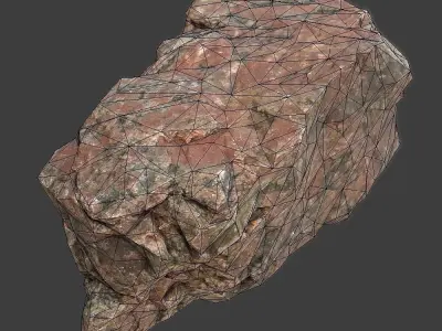 Milla Stone Low-poly 3D model