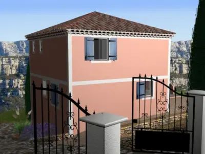 Villa from South of France 3D model