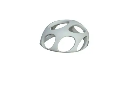 SciFi Cube Object No 51813 Low Poly Shape Low-poly 3D model