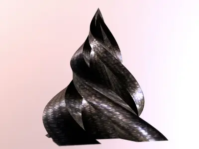 Metal Pyramid 3D model