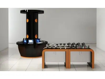 store fixtures 07 am161 3D model