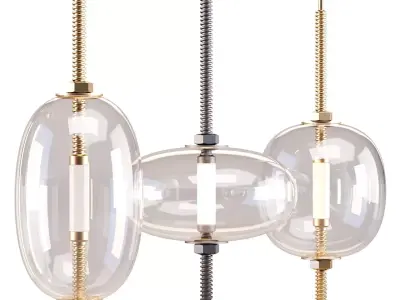 Brokis Lighting Under Pressure - Pendant Lamp 3D model