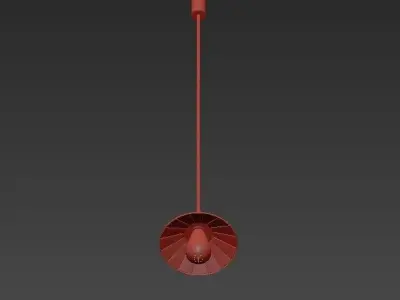 Loft Cone Pendant Reflector 3D model