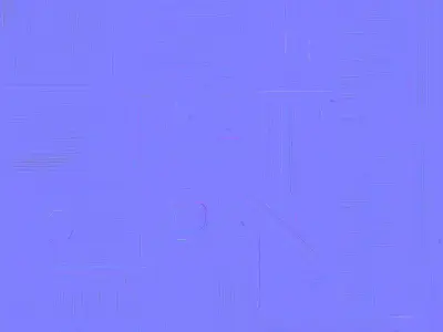 Realistic Wooden Birdhouse 3D Model Garden Decor Prop Low-poly 3D model