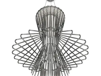 Allegretto Pendant Lighting Foscarini 3D model