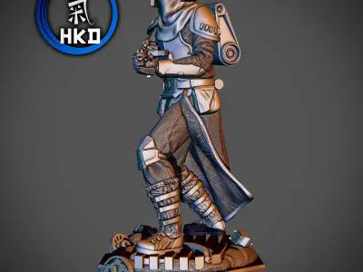 Star wars SnowTrooper Fanart  3D print model