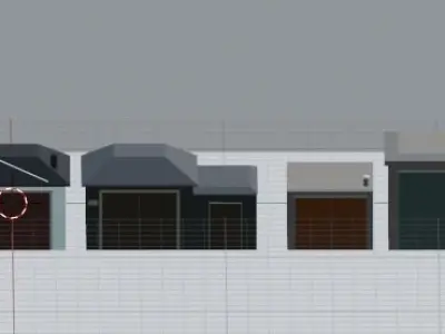 Low poly garage pack Free low-poly 3D model