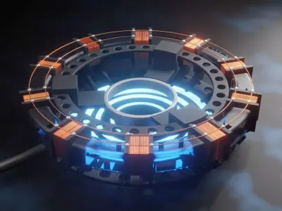 Arc Reactor 3D model