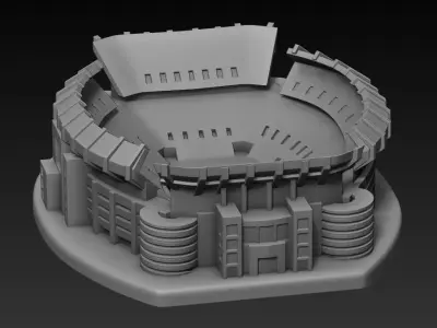 Bryant-Denny Stadium Alabama 3D print model