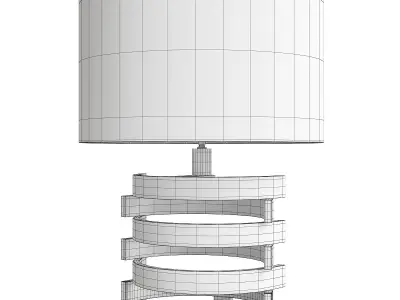 TABLE LAMP BOXTER S Low-poly 3D model