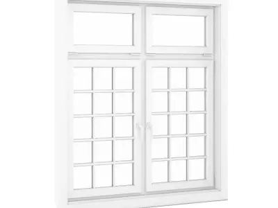 Plastic Window 1940mm x 2020mm 3D model