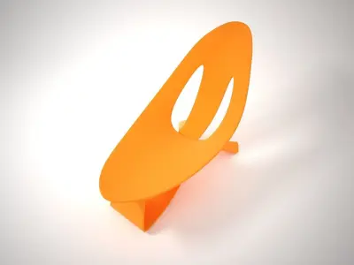 06 ZAHA CHAIR 3D model