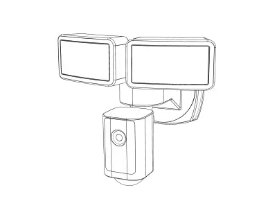 Security Camera 3D print model