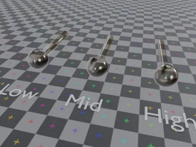 Meth Crack Pipe Low-poly 3D model