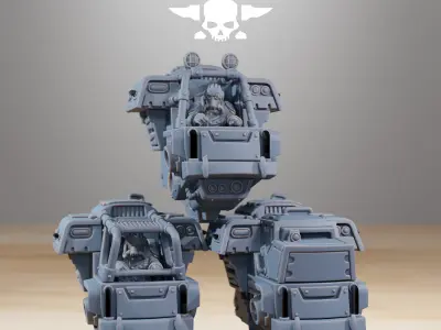 GrimGuard Walker MK1 3D print model