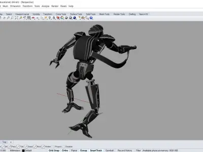 Robot N03 3D model