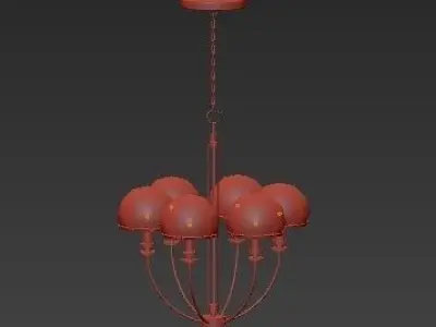 Untitled chandelier 3D model buy