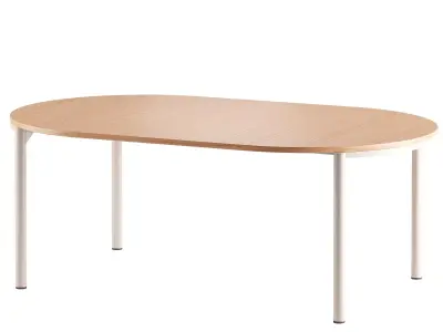 Maureen Chair and Montuiri Extendable Table 2017 3D model