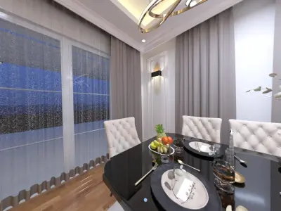 VILLA CLASSICAL BOLLUCA VIEW 360  3D model