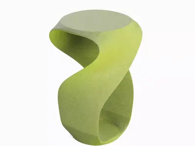Twisted Stool for Childs B 04 3D model