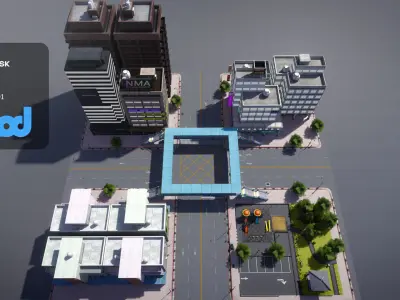 Tw Building2 3D model