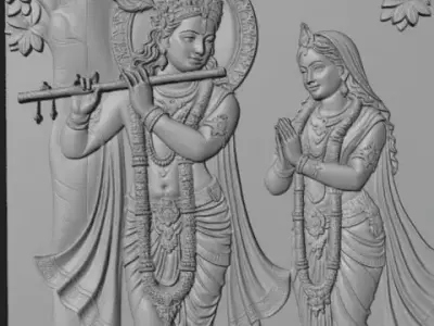 krishna cnc  3D model