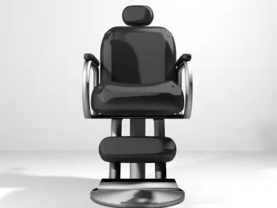 Barber Equipment - Chair 3D model