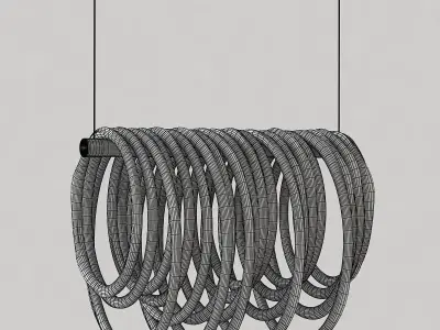 CLOUD CEILING LAMP 3D model