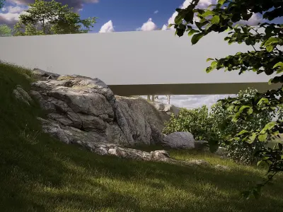 Exterior Scene - ready environment  for your architecture 3D model