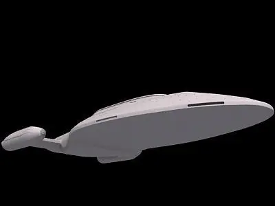 Spaceship 01 3D model