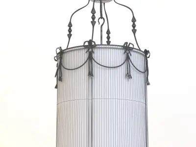 Classic Chandelier 2 3D model
