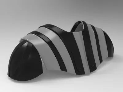 Darth Vader Armor STL file for 3d print 3D print model