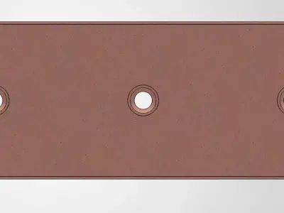 Historic Red Clay Brick CAD Library 166 Variants 3D model