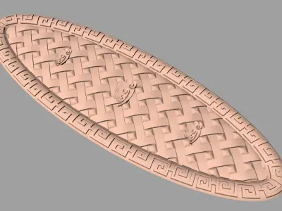 Artcam Aspire 3D relief models STL Files used for CNC E602 3D model