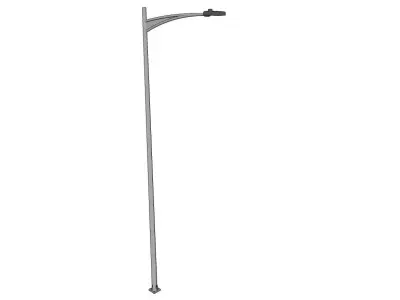 Lamp Post - Light Pole - Light Post - Street Light 15 3D model