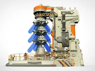 Sci-fi incubator 3D model