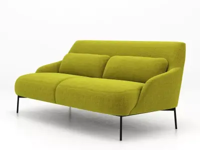 2-Seater Sofa 3D model