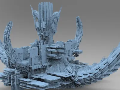 Dragon Cult Elites Tower 4  3D model