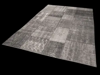 Vintage Carpet 3D model