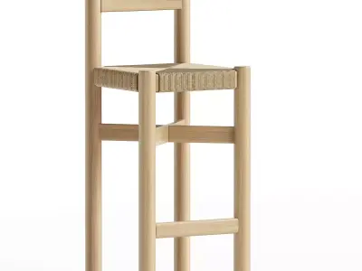 Nonna Bar Stool 3D model