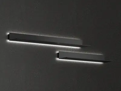 Shelf Wall Lamp 3D model