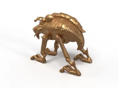 STAR WARS  GHHHK DEJARIK CREATURE 3D PRINTABLE STL 3MF FILE 3D print model