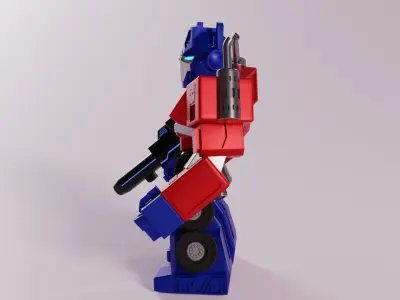 Optimus Prime 3D model