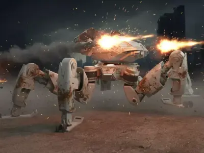 Mech01 - Arachne MK IV 3D model