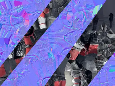 Ant Man Figure Scan Low-poly 3D model