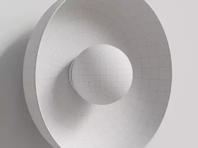 Wall Light 3D model 6