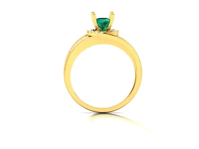 Women ring 3dm stl fbx obj render details 3D print model order