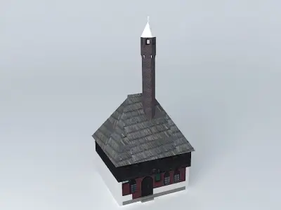 Old mosque 3D model