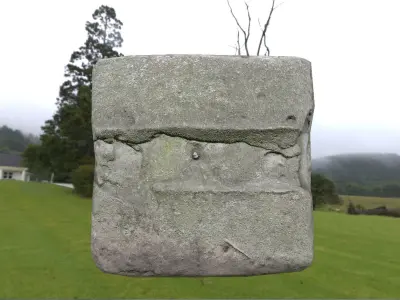 Concrete Block 3D model shop