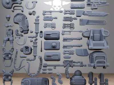 FreeGuard Walker 3D print model